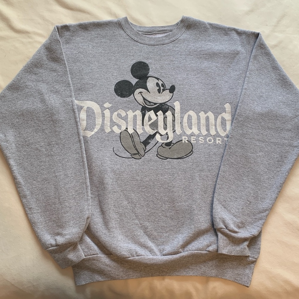 hanes disneyland crewneck